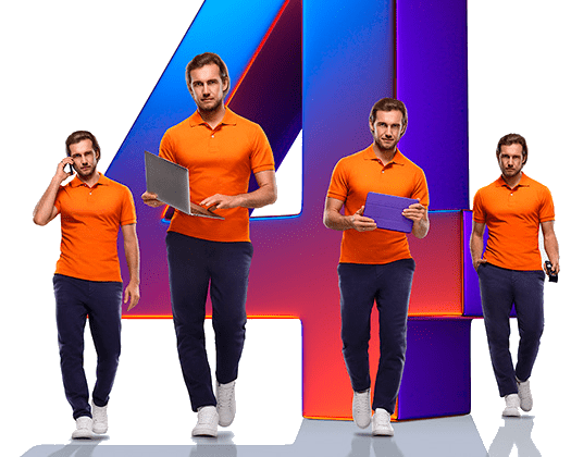 Великолепная четверка Ростелеком в&nbsp;деревня Малетино (Курганская область)